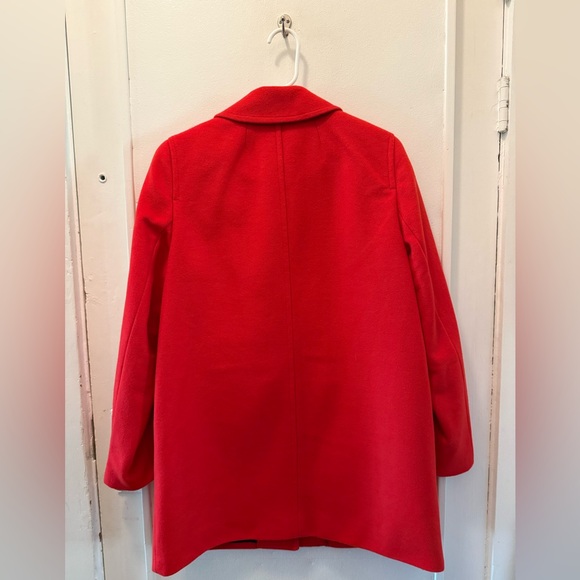 J.Crew Wool Coat // Red // Medium - Picture 6 of 6